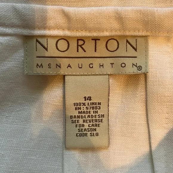 Linen pencil skirt - Picture 6 of 8